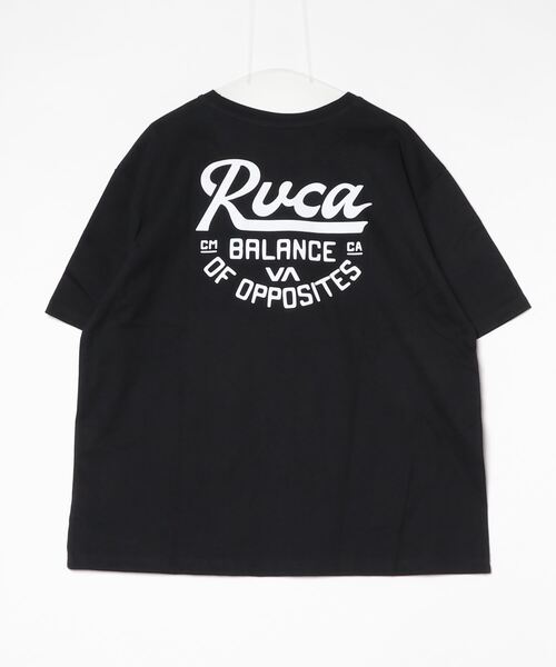 RVCA（ルーカ）の「[RVCA/ルーカ] SCRIPT SEALED バックプリント ショートスリーブTシャツ（Tシャツ/カットソー・レディース・ブラック/ホワイト・M/L/XL）」の7枚目の写真