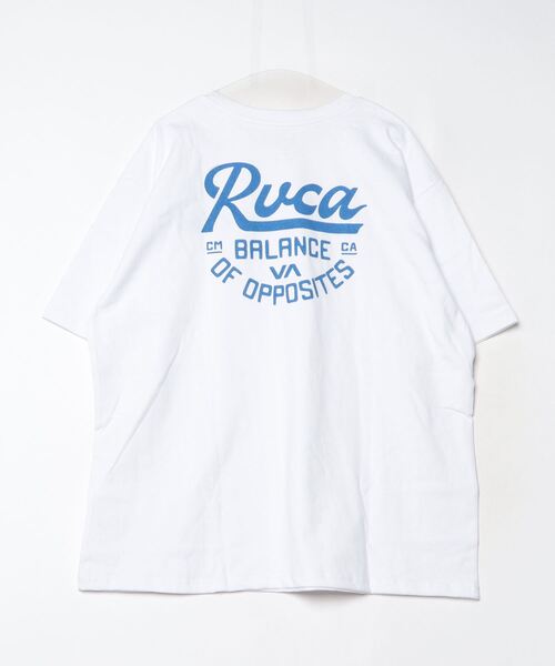 RVCA（ルーカ）の「[RVCA/ルーカ] SCRIPT SEALED バックプリント ショートスリーブTシャツ（Tシャツ/カットソー・レディース・ブラック/ホワイト・M/L/XL）」の8枚目の写真