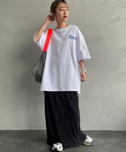 RVCA（ルーカ）の「[RVCA/ルーカ] SCRIPT SEALED バックプリント ショートスリーブTシャツ（Tシャツ/カットソー・レディース・ブラック/ホワイト・M/L/XL）」の21枚目の写真