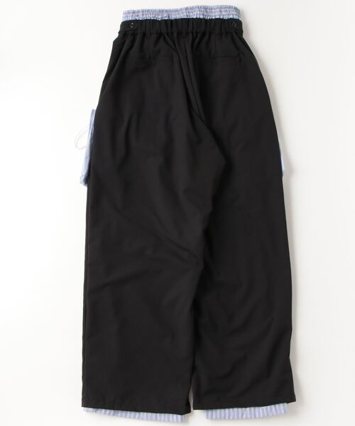 DISCOVERED(ディスカバード)の「RAYERED OUT POCKET CARGO PANTS(その他パンツ・メンズ・ブラック・1/3)」の2枚目の写真