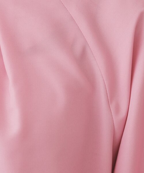 OPAQUE.CLIP（オペークドットクリップ）の「シャーリングスリーブブラウス【洗濯機洗い可】（シャツ/ブラウス・レディース・ホワイト/ブラック/ベビーピンク・38/42/40）」の15枚目の写真