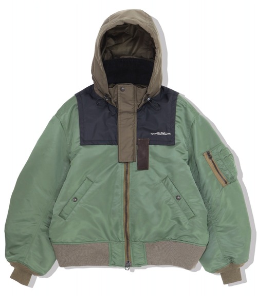 elephant TRIBAL fabrics Mountain MA-1 Jacket（MA-1）｜elephant