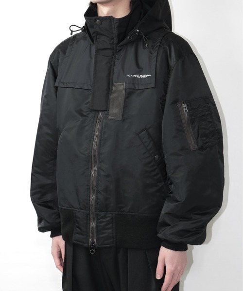 elephant TRIBAL fabrics Mountain MA-1 Jacket（MA-1）｜elephant