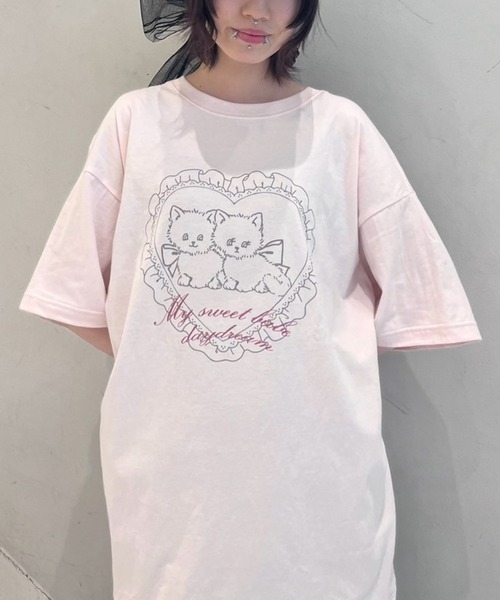 tシャツ MY SWEET BABE BIG Tシャツ レディース メンズ Candy Stripper（キャンディストリッパー）の「MY SWEET BABE