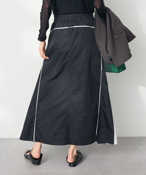 CRAFT STANDARD BOUTIQUE(クラフトスタンダードブティック)の「デニム切替異素材スカート(スカート・レディース・ブラウン/ブラック・FREE)」の19枚目の写真