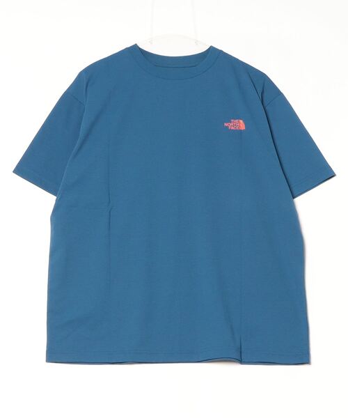 THE NORTH FACE(ザノースフェイス)の「ザ ノース フェイス THE NORTH FACE S/S ES 66 Logo Wide Tee_ショートスリーブイーエス66ロゴワイドティー(Tシャツ/カットソー・メンズ・ホワイト/ブラック/ダークブルー/ブラウン・S/LL/M/L)」の4枚目の写真