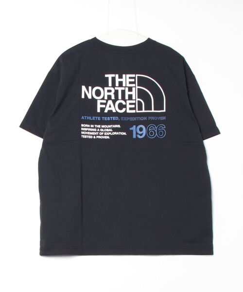 THE NORTH FACE(ザノースフェイス)の「ザ ノース フェイス THE NORTH FACE S/S ES 66 Logo Wide Tee_ショートスリーブイーエス66ロゴワイドティー(Tシャツ/カットソー・メンズ・ホワイト/ブラック/ダークブルー/ブラウン・S/LL/M/L)」の6枚目の写真