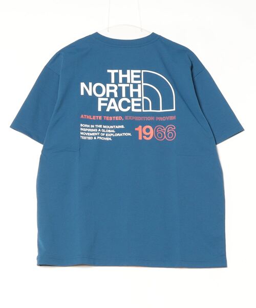 THE NORTH FACE(ザノースフェイス)の「ザ ノース フェイス THE NORTH FACE S/S ES 66 Logo Wide Tee_ショートスリーブイーエス66ロゴワイドティー(Tシャツ/カットソー・メンズ・ホワイト/ブラック/ダークブルー/ブラウン・S/LL/M/L)」の5枚目の写真