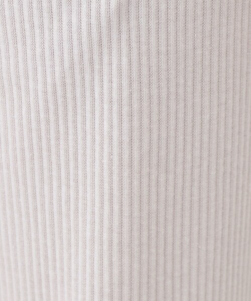 SHOO・LA・RUE（シューラルー）の「【洗える/S-LL】やわらか楽ちん カットリブパンツ（その他パンツ・レディース・チャコールグレー/ライトベージュ/ブラック・01/02/03/04）」の9枚目の写真