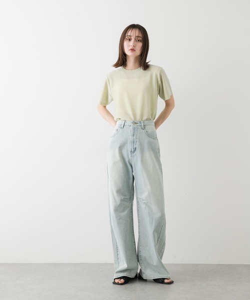 25春夏GRENOBLE★クルーネックTシャツ【各色】 EC LIMITED】クルーネックTシャツ（Tシャツ/カットソー）｜AOURE