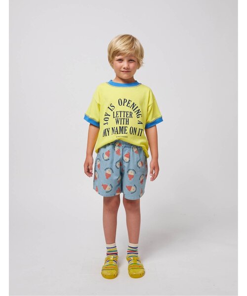 BOBO CHOSES(ボボショーズ)の「Morning Egg all over woven ber(その他パンツ・キッズ・サックスブルー・110/120/130)」の6枚目の写真