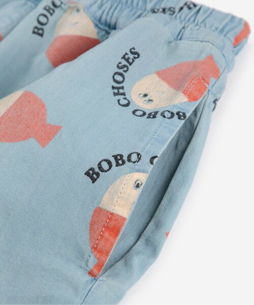BOBO CHOSES(ボボショーズ)の「Morning Egg all over woven ber(その他パンツ・キッズ・サックスブルー・110/120/130)」の9枚目の写真