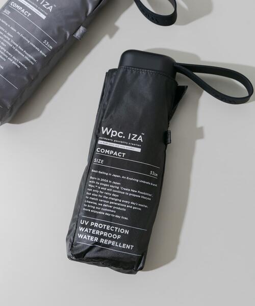 SMELLY(スメリー)の「Wpc. IZA COMPACT(長傘・レディース・グレー/ブラック・FREE)」の1枚目の写真