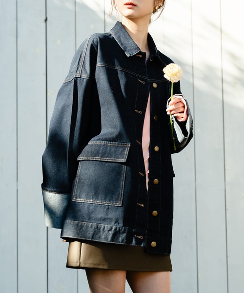 mideal デニムオーバージャケット denim over jacket / デニムオーバージャケット(デニム