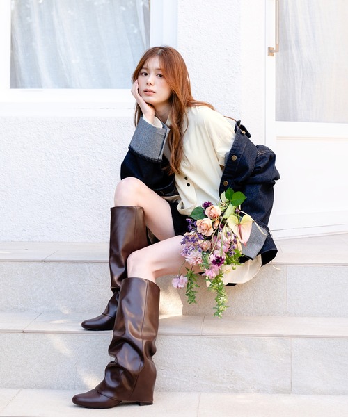 mideal（マイディール）の「denim over jacket / デニムオーバー