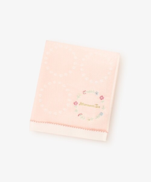Afternoon Tea（アフタヌーンティー）の「小花刺繍フェイスタオル（タオル・レディース・アイボリー/ピンク/ブルー・ONE SIZE）」の3枚目の写真