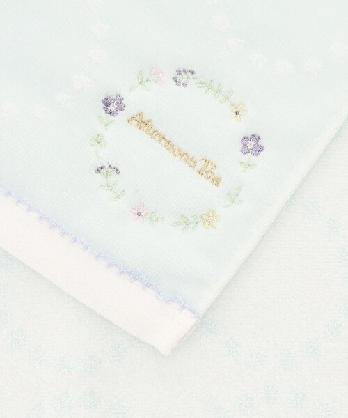 Afternoon Tea（アフタヌーンティー）の「小花刺繍フェイスタオル（タオル・レディース・アイボリー/ピンク/ブルー・ONE SIZE）」の8枚目の写真