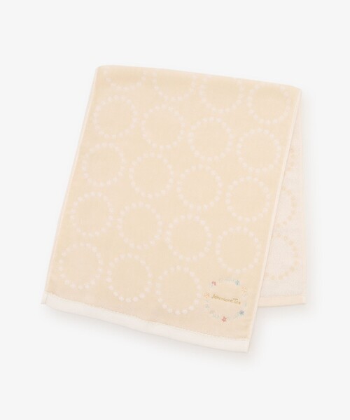 Afternoon Tea（アフタヌーンティー）の「小花刺繍フェイスタオル（タオル・レディース・アイボリー/ピンク/ブルー・ONE SIZE）」の6枚目の写真