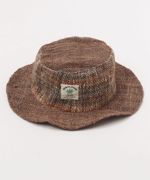 チャイハネ(チャイハネ)の「【チャイハネ】レインボーヘンプハット(ハット・レディース・ナチュラル/ブラウン・FREE)」の1枚目の写真