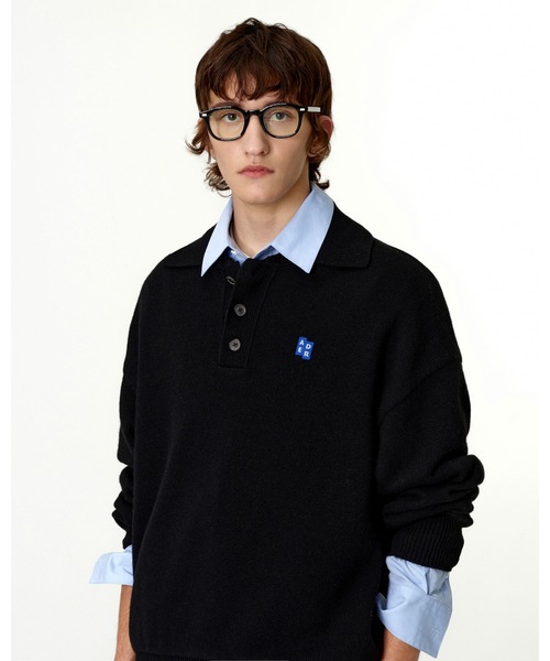ADER error（アーダーエラー）の「ADER error/アーダーエラー/KNIT（ニット/セーター・メンズ・ブラック/グレー・M/L/XL）」の20枚目の写真