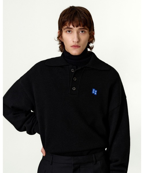 ADER error（アーダーエラー）の「ADER error/アーダーエラー/KNIT（ニット/セーター・メンズ・ブラック/グレー・M/L/XL）」の18枚目の写真