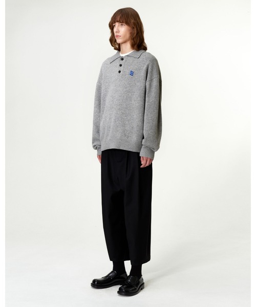 ADER error（アーダーエラー）の「ADER error/アーダーエラー/KNIT（ニット/セーター・メンズ・ブラック/グレー・M/L/XL）」の4枚目の写真