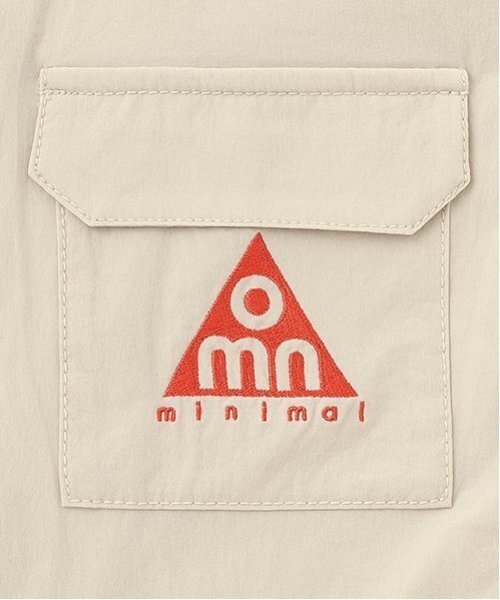 minimal（ミニマル）の「【4WAY】ストレッチハーフスリーブシャツ（シャツ/ブラウス・キッズ・ネイビー/グリーン/ホワイト系/オレンジ・140cm/120cm/110cm/100cm/130cm）」の9枚目の写真