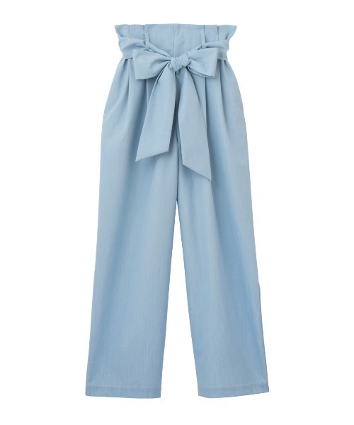 PEACH JOHN（ピーチジョン）の「リボンハイウエストパンツ（その他パンツ・レディース・ブルー/ライトブルー/アイボリー・SMALL/MEDIUM）」の13枚目の写真