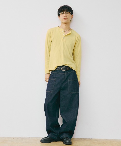 OPENING ACT メンズ　デニムパンツ セール】HIROKI - ダブルポケットデニムパンツ made in