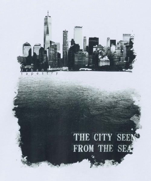 Mac-House(マックハウス)の「T-GRAPHICS フォトプリント半袖Tシャツ(Tシャツ/カットソー・メンズ・アイボリー/グレー/ブラック/ホワイト/チャコールグレー・S/M/L/XL)」の9枚目の写真