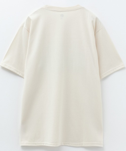 Mac-House(マックハウス)の「T-GRAPHICS フォトプリント半袖Tシャツ(Tシャツ/カットソー・メンズ・アイボリー/グレー/ブラック/ホワイト/チャコールグレー・S/M/L/XL)」の10枚目の写真