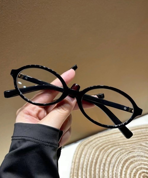 VIBGYOR（ヴィブジョー）の「ユニセックス クリアレンズメガネ サングラス 伊達メガネ(CZ)（サングラス・レディース・ブラック系1/ブラック系2/ブラウン系1/ブラウン系2・FREE）」の2枚目の写真