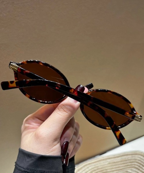 VIBGYOR（ヴィブジョー）の「ユニセックス クリアレンズメガネ サングラス 伊達メガネ(CZ)（サングラス・レディース・ブラック系1/ブラック系2/ブラウン系1/ブラウン系2・FREE）」の7枚目の写真