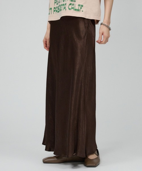 BABYLONE ヴィンテージサテンスカート セール】ヴィンテージサテンスカート（スカート）｜BABYLONE