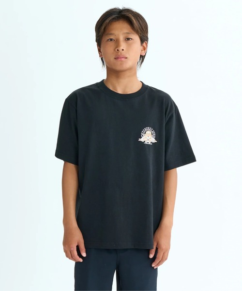 Quiksilver(クイックシルバー)の「SKULL FEATS ST YOUTH /クイックシルバーキッズバックプリント半袖Tシャツ(Tシャツ/カットソー・キッズ・ホワイト/ブラック・150/140/160/130)」の4枚目の写真