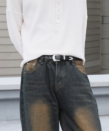 TORY LEATHER | TORY LEATHER/トリーレザー 3/4" Bridle Leather Silver Buckle Set Belt ベルト 2026年 夏 夏服(ベルト)