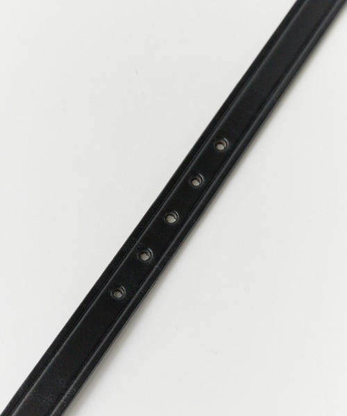 TORY LEATHER（トリーレザー）の「TORY LEATHER/トリーレザー 3/4" Bridle Leather Silver Buckle Set Belt ベルト 2026年 夏 夏服（ベルト・レディース・ブラウン/ブラック・28/30/32/34）」の10枚目の写真
