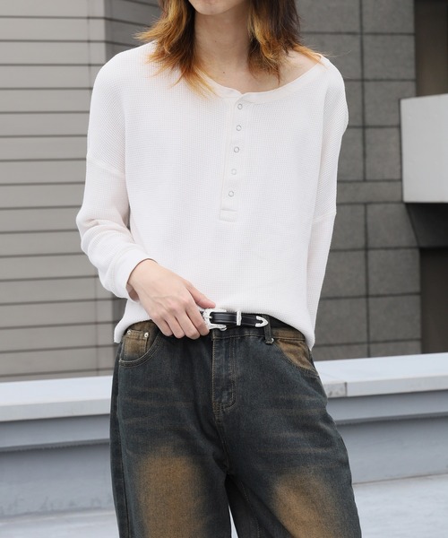 TORY LEATHER（トリーレザー）の「TORY LEATHER/トリーレザー 3/4" Bridle Leather Silver Buckle Set Belt ベルト 2026年 夏 夏服（ベルト・レディース・ブラウン/ブラック・28/30/32/34）」の14枚目の写真