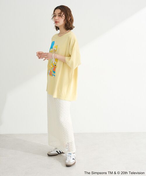 セール】The SimpsonsピグメントプリントTEE（Tシャツ