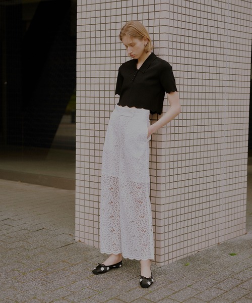 ESTNATION / スカラ ポロニット　ホワイト ESTNATION / スカラ ポロニット｜ESTNATION ONLINE STORE