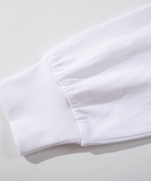 HOOK（フック）の「HOOK -original-　DOGワンポイント刺繍ロンTEE（Tシャツ/カットソー・メンズ・グリーン/ブラック/ライトベージュ/オフホワイト/ライトブルー/ホワイト・LARGE/MEDIUM/X-LARGE）」の22枚目の写真