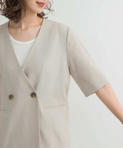 セール】『UR TECH DRYLUXE』ハーフスリーブジャケット（その他