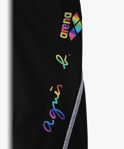 セール】agnes b. x arena フィットネス ハーフレッグスパッツオープン