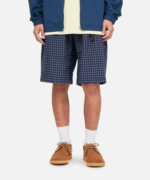 Kinetics(キネティクス)の「GRAMICCI O.G. SEERSUCKER LAGOON SHORT(グラミチ OGシアサッカーラグーンショーツ)(その他パンツ・メンズ・ベージュ系/ネイビー系・SMALL/MEDIUM/X-LARGE/LARGE)」の9枚目の写真