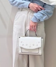 & chouette | フラワーデザインフラップバッグ(ショルダーバッグ)