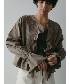 Satin Pocket Vest アンヌーク ànuke online store（アンヌーク） / Satin Pocket VestSatin
