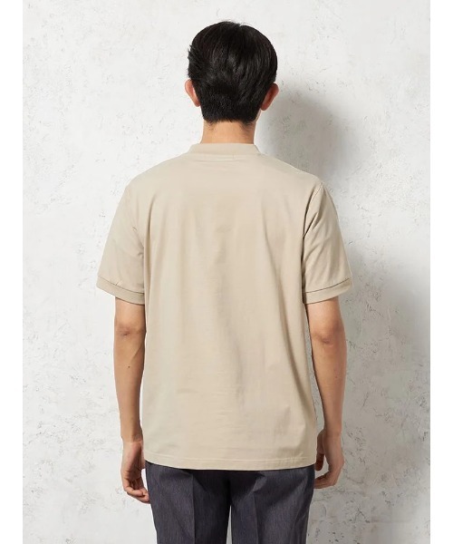 HARUYAMA(ハルヤマ)の「【WEB限定】 ポケット付き 半袖 Tシャツ スロープネック冷感 TOKYO RUN(Tシャツ/カットソー・メンズ・ブラック/ベージュ/ブルー/ホワイト・LL/L/M/3L)」の9枚目の写真