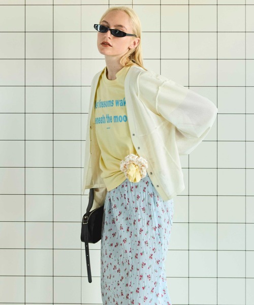 Flower Scrunchie/フラワーシュシュ【MAISON SPECIAL/メゾン