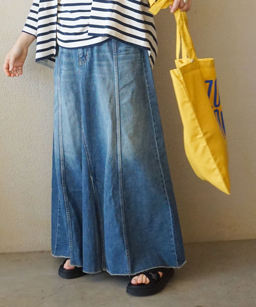 JOURNAL STANDARD LUXE(ジャーナルスタンダード ラックス)の「《追加》11OZデニム スウィッチスカート(デニムスカート・レディース・ブルー・FREE)」の12枚目の写真