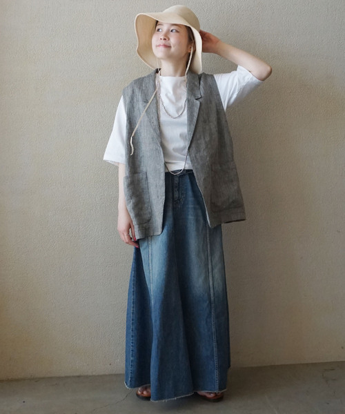 JOURNAL STANDARD LUXE(ジャーナルスタンダード ラックス)の「《追加》11OZデニム スウィッチスカート(デニムスカート・レディース・ブルー・FREE)」の14枚目の写真